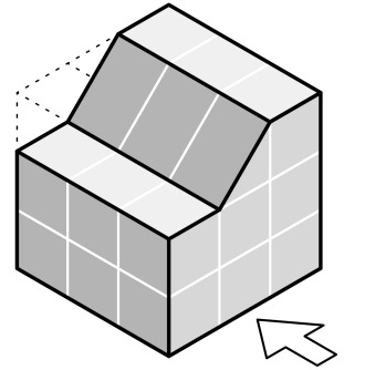 Vista Isométrica de la pieza