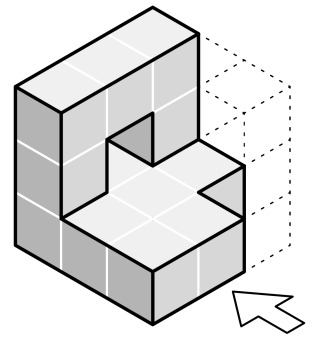 Vista Isométrica de la pieza 8